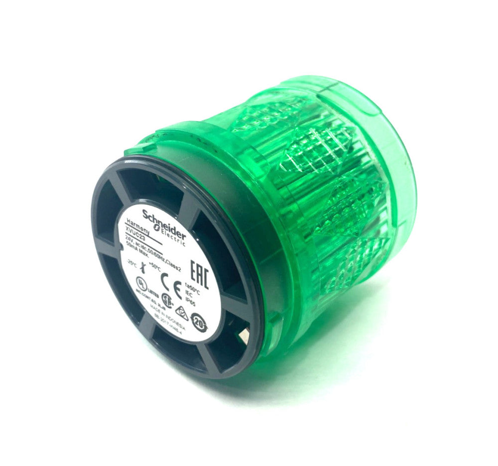 Schneider Electric XVUC23 Harmony Stack Light Element Green, 24VAC/DC