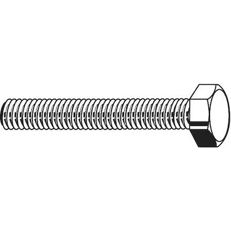 Zoro Select M55010.200.0045 A4, M20-2.50 Hex Head Cap Screw, Plain Stainless