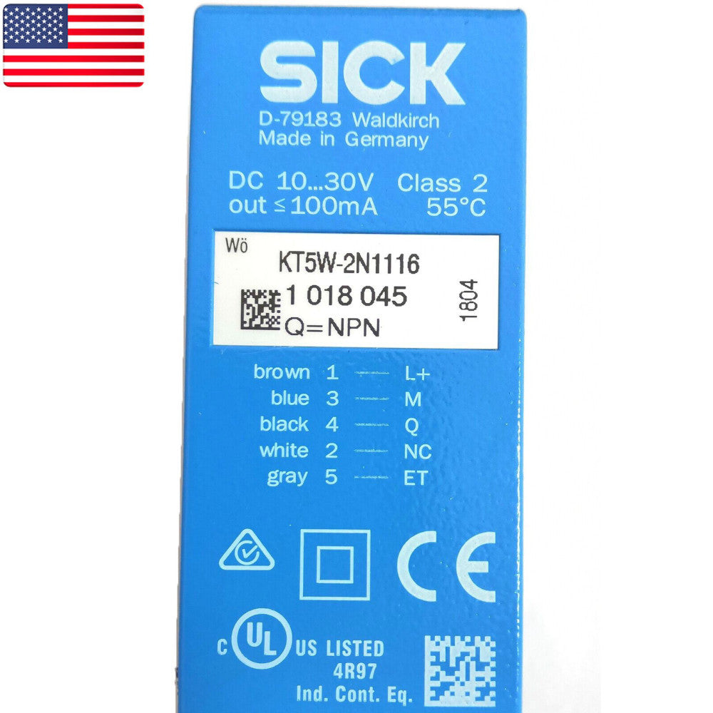 New In Box SICK KT5W-2N1116 Contrast Sensor Photoelectric Switch - US Stock