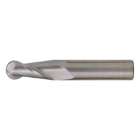 Cleveland C60965 2-Flute Carbide Ball Nose Single End Gp End Mill Cleveland