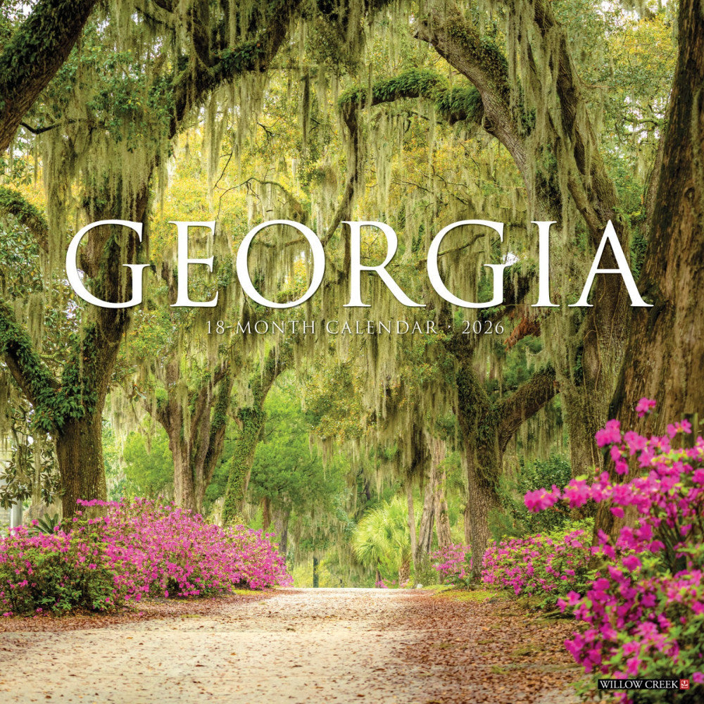 Georgia  2026 12" x 12" Wall Calendar (free shipping)