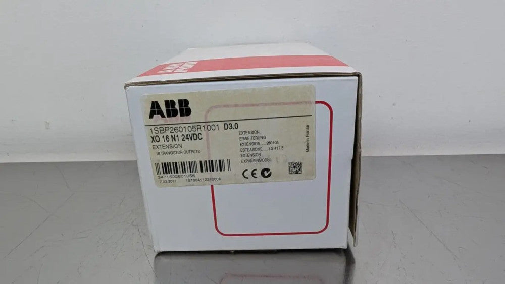 ABB 1SBP260105R1001 Extension XO 16 N1 16 Transistor Outputs 24VDC