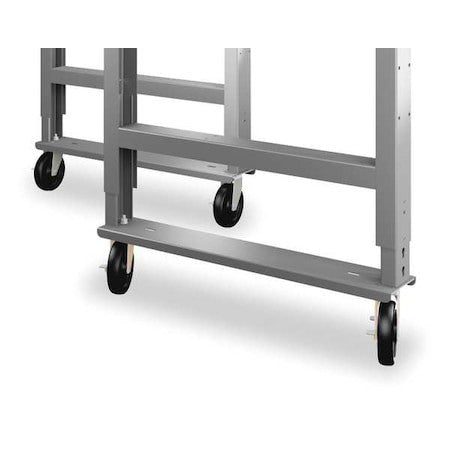 Tennsco Wbck-3036 Plate Castr Kit,5 In.,1000 Lb.