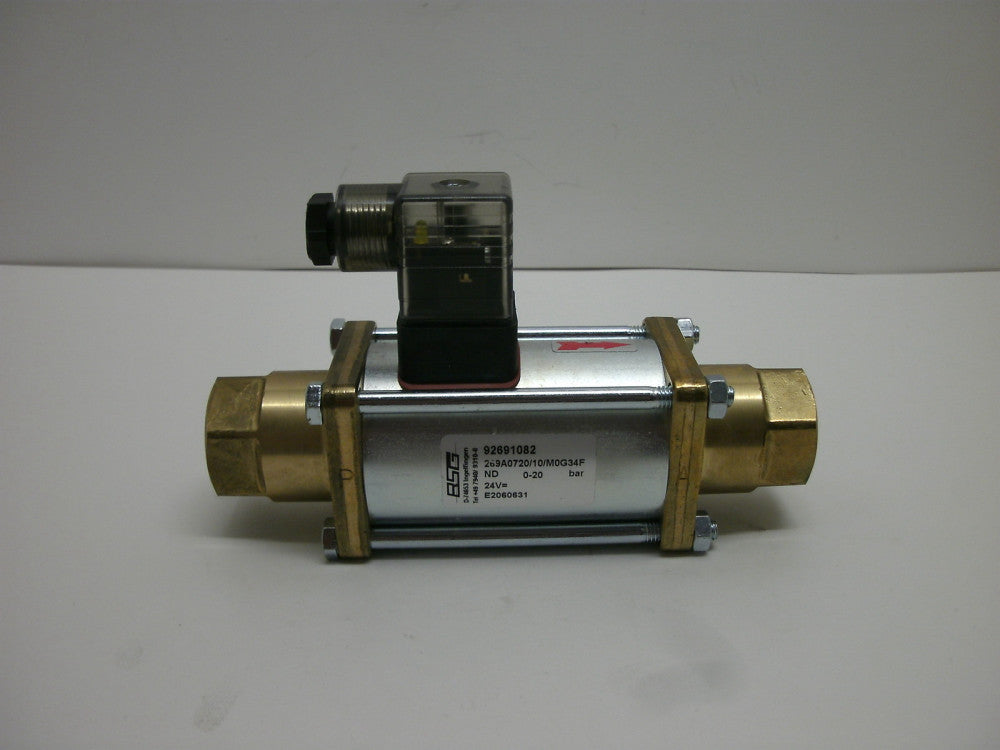BSG 269A0720/10/M0G34F VALVE 3/4" NPT 92691082 ND 0-20 BAR 24V= E2060631 NNB
