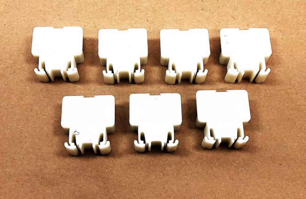 Allen Bradley Style CE White Terminal Block BUL-1492 [Lot of 7] NOS