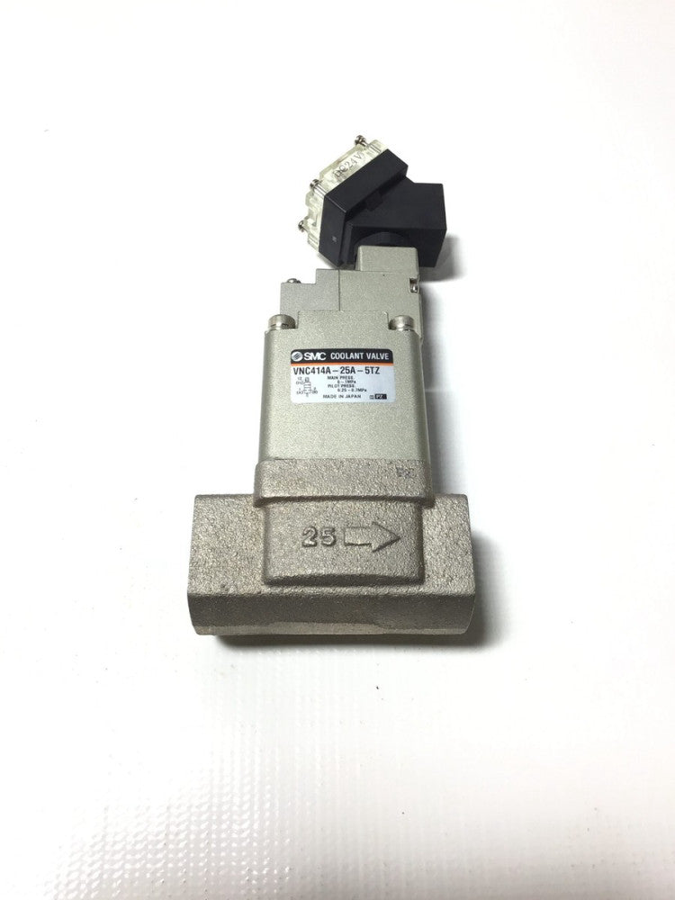 SMC V0301-005TZ-X302 - VNC414A-25A-5TZ Solenoid Valve & Coolant Valve 