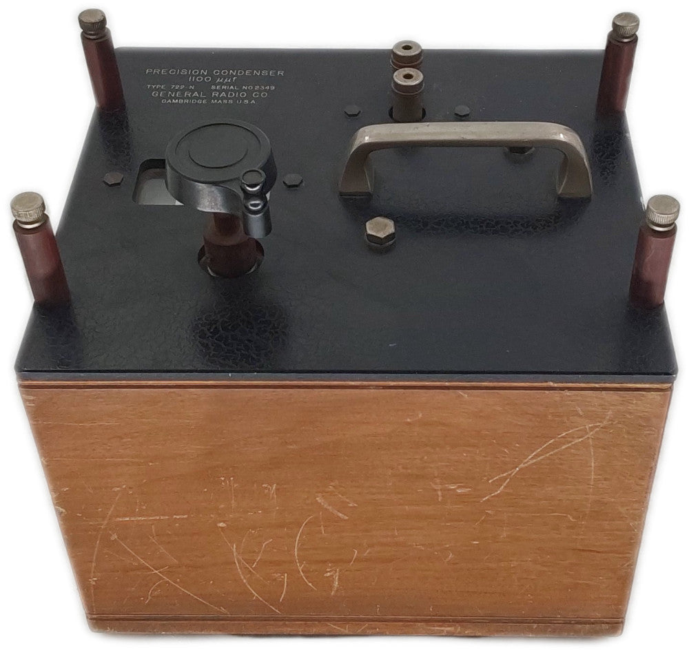 General Radio Precision Condenser 1100uuf Type 722-N 
