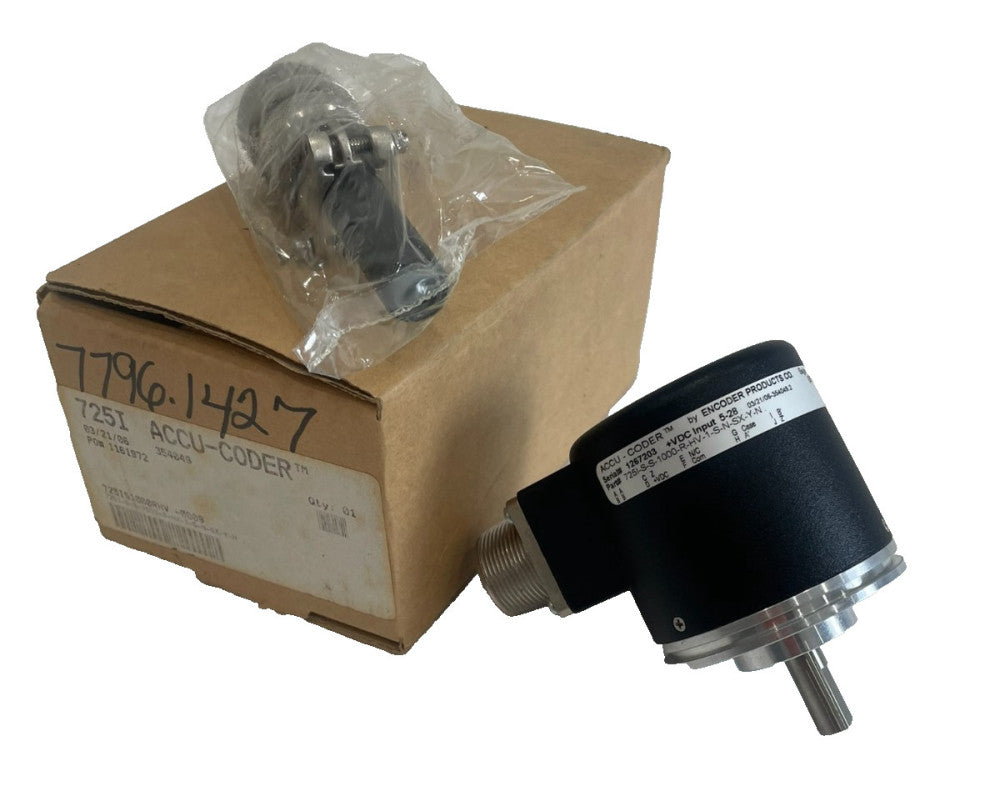 NEW ACCU-CODER 725I-S-S-1000-R-HV-1-S-N-SX-Y-N ENCODER 725ISS1000RHV1SNSXYN