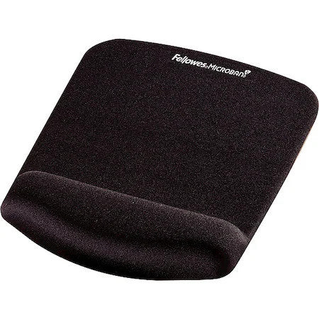 Fellowes 9252001 Mousepad W/Wrist Support,Black
