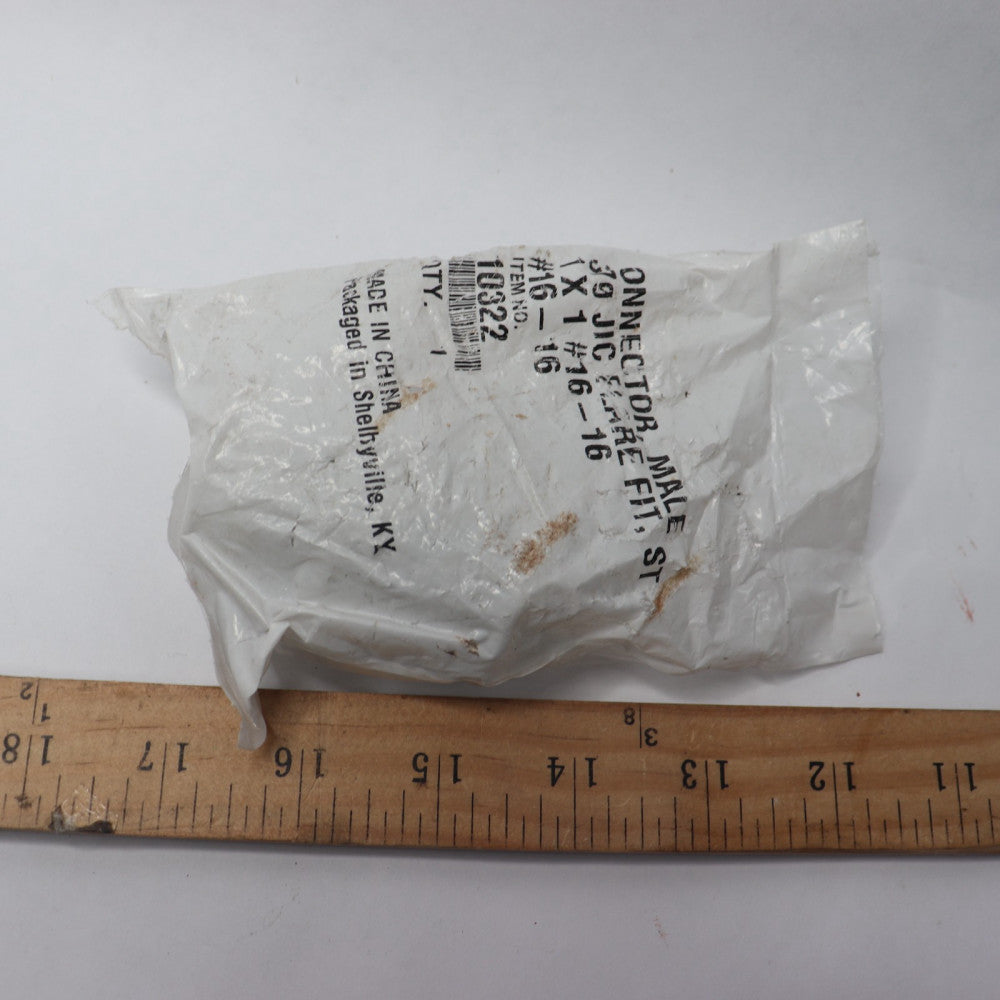 Brennan Flared Tube Connector 37 Degree Steel 1" x 1-5/16-12 x 1-11-1/2 Thread