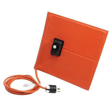 Briskheat Srl06121padjb Heating Blanket, Silicone Rubber, 120V, 180W, 6"W X