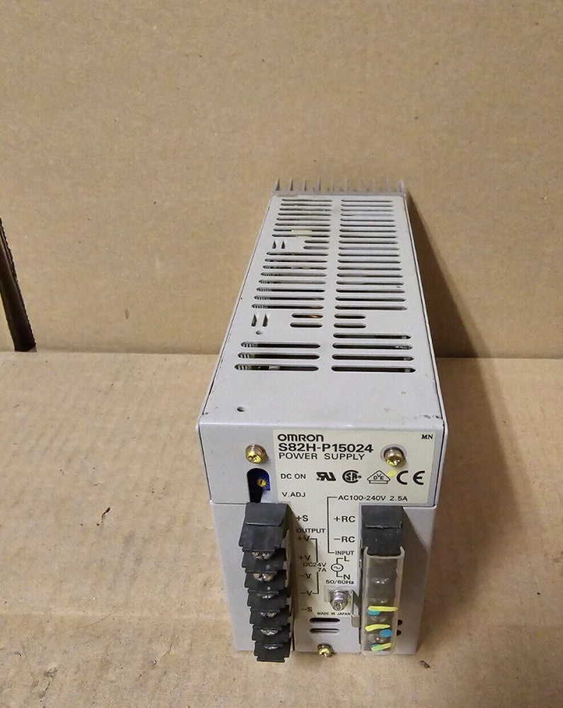 OMRON S82H-P15024 POWER SUPPLY 24VDC 7AMP NICE USED TAKEOUT !! MAKE OFFER !
