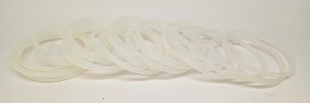 O-Ring 33516316 Clear 3" ID X 3-5/16" OD X 3/16" Diameter (Pack of 23)