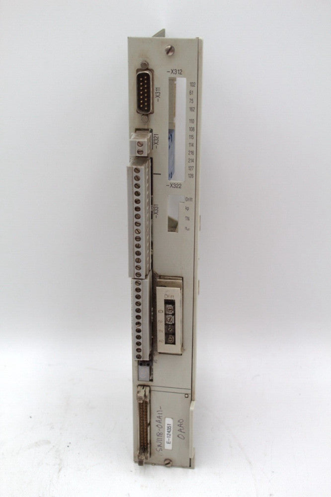 Siemens 6SN1118-0AA11-0AA0 Servo Drive Module No Sticker*