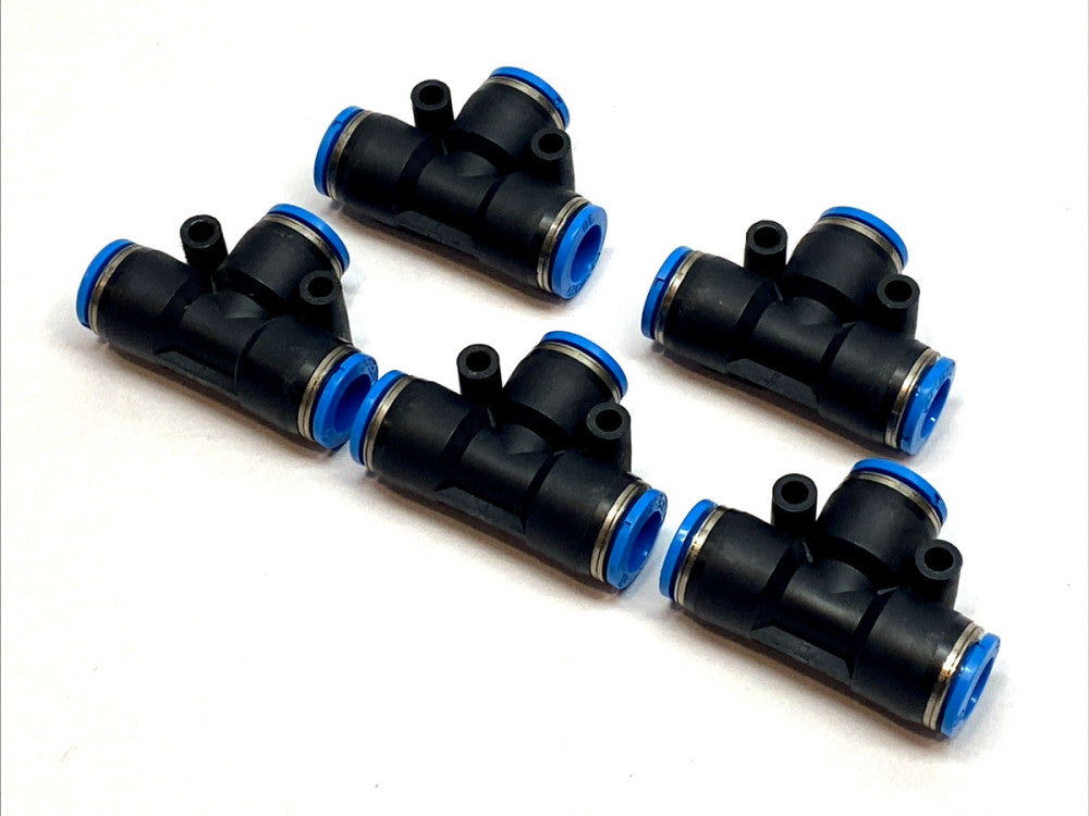 Festo QST‑10 Push‑In T‑Connector 153131 LOT OF 5