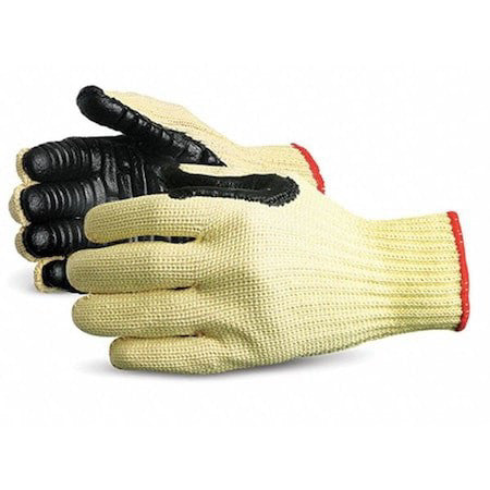 Impacto 4742 Anti-Vibration Gloves, Xl, Black/Yellow, Pr