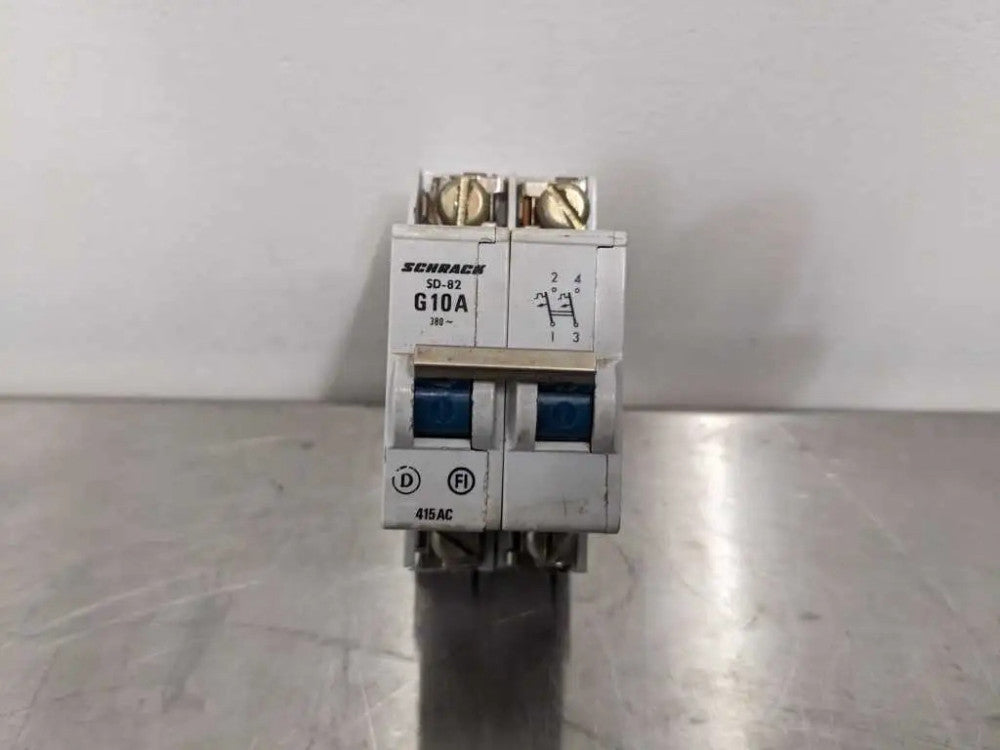 Schrack - TE Connectivity SD-82 G10A Circuit Breaker 2 Pole