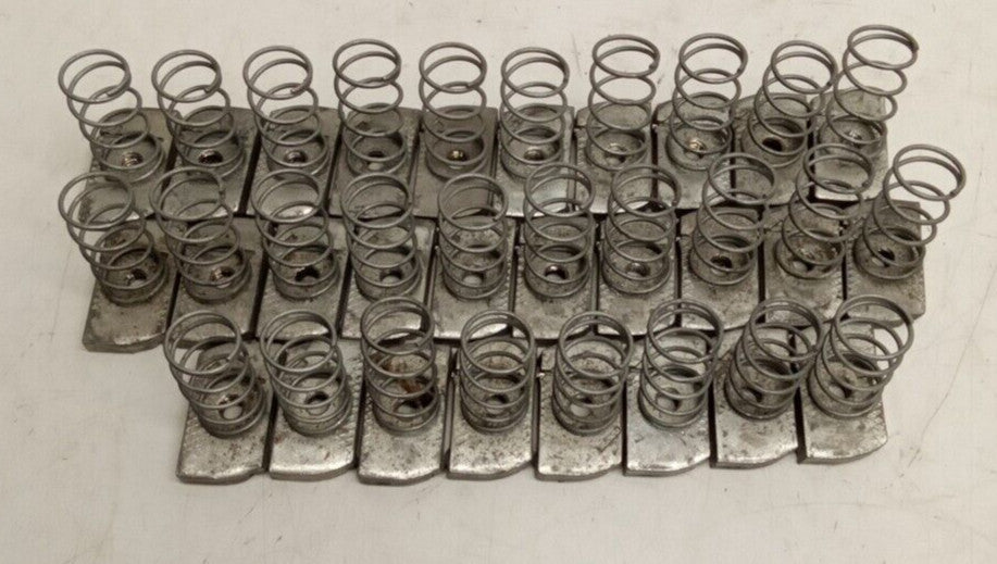 POWERSTRUT 1/4" Channel Nut w/Regular Spring (Lot Of 28)