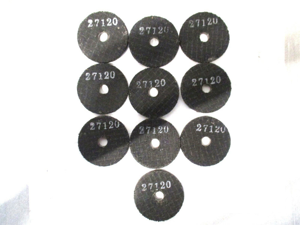 DACO (27120) 2 x 1/4 x 3/8 24 Grit Aluminum Oxide Grinding Wheel - 10 QTY