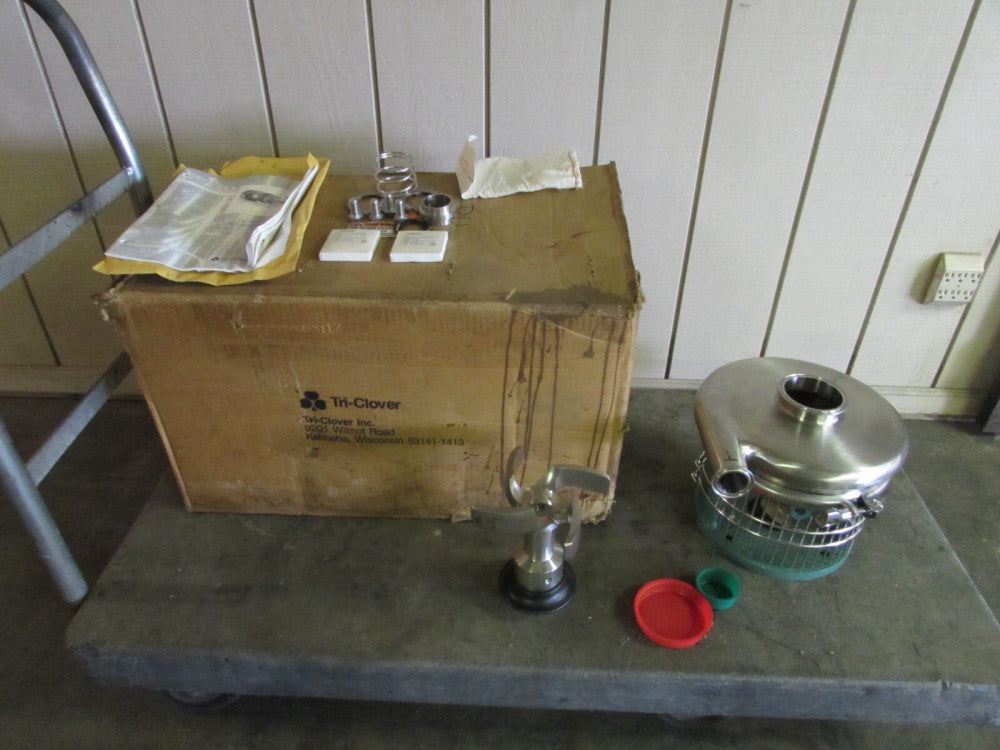 NEW! TRI-CLOVER C218ME21T-L-40ND-01-14SP , SANITARY PUMP, 1-1/2"x 3" MAKE OFFER!