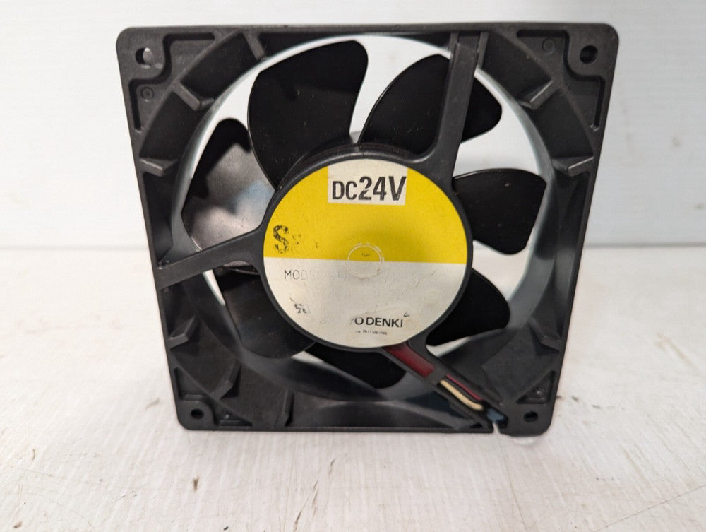 Sanyo San Ace DC Fan,  DC24V, 4.5" T x 4.5" W x 1.5" D, 3-Wire