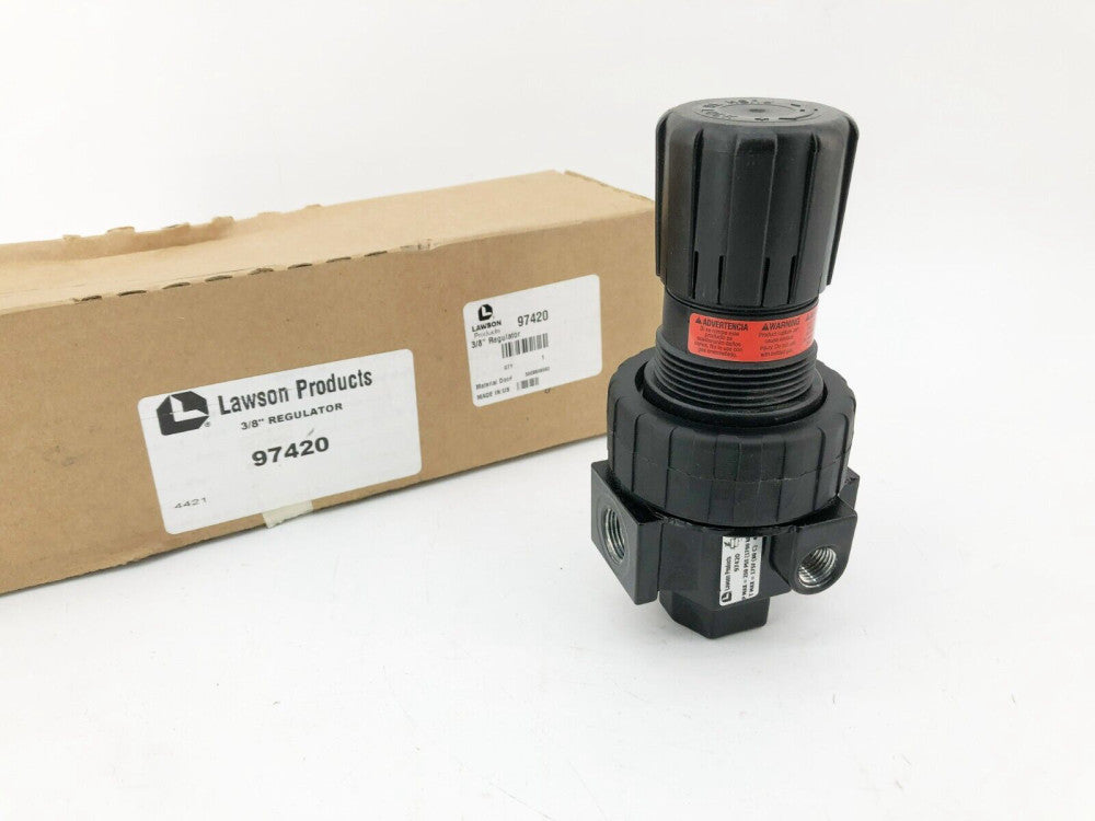 New Lawson 97420 Regulator 3/8" Body 3/8-18 Female NPT 250psi