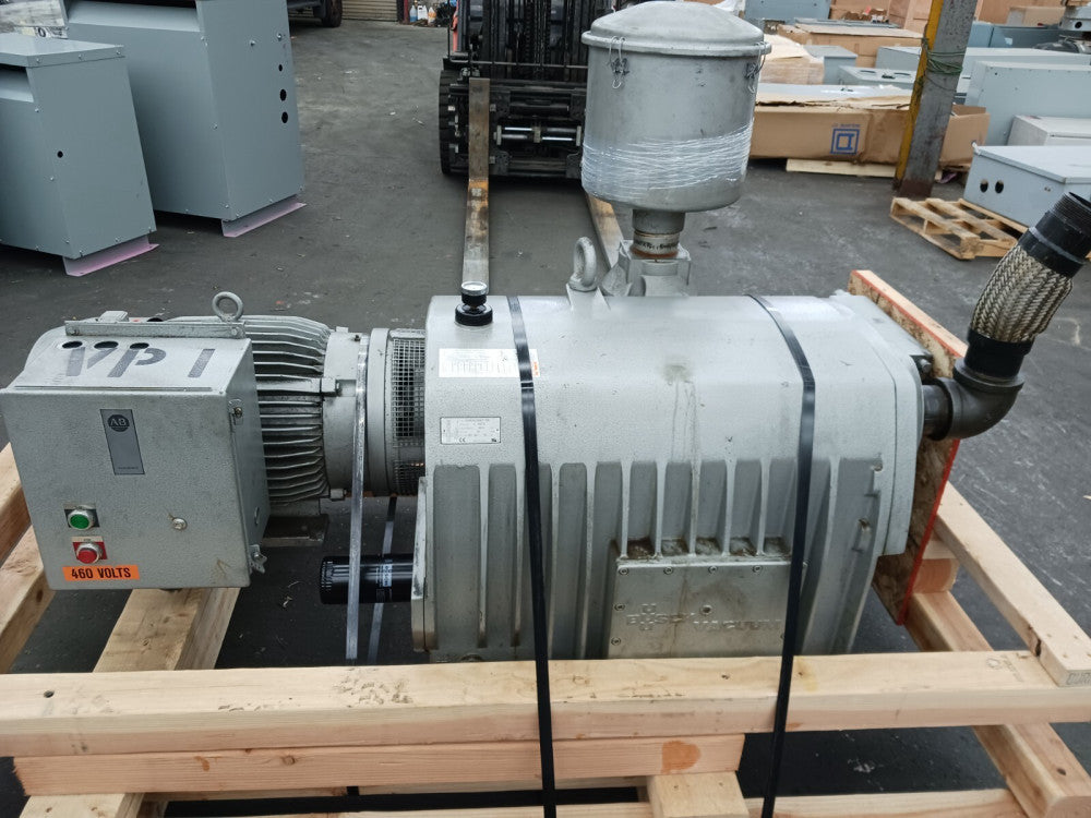 BUSCH 25 HP R5 RC0630-B007-1119 VACUUM PUMP 460 CFM 15 TORR