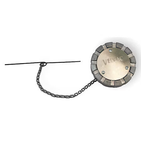 Velvac 600184 Fuel Cap,Vented,Nonlock,8 Per In Thread