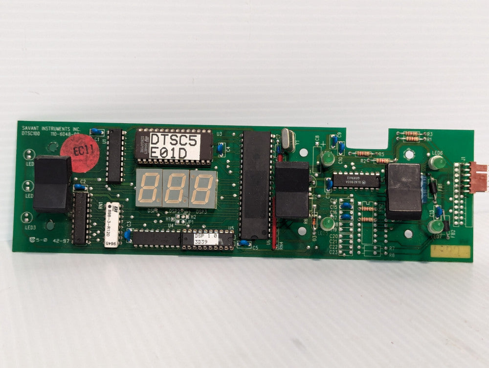 Savant Instruments 110-6048-00 Laboratory Equipment Control Board, LED Display