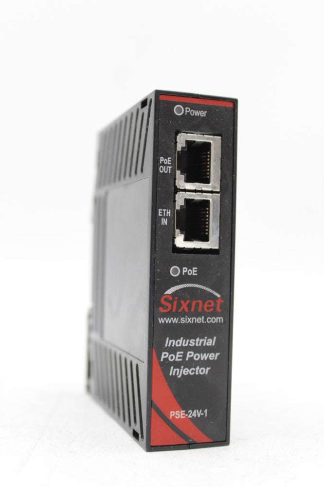 Sixnet EB-PSE-24V-1B Industrial PoE Power Injector