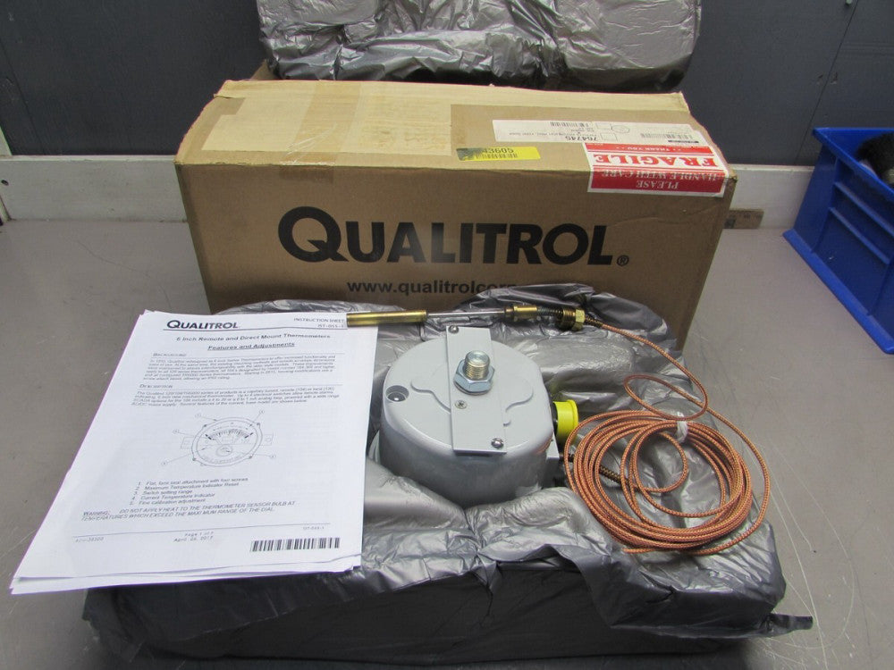 QUALITROL 104-381-01, TRANSFORMER WINDING TEMP. GAGE, NIB! MAKE OFFER!