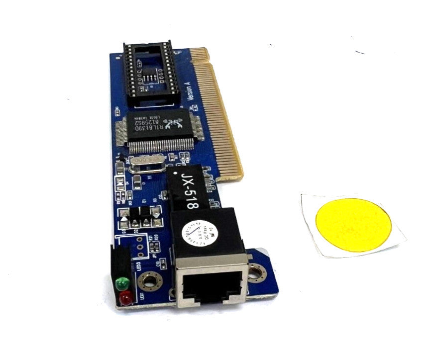 ZONET TECHNOLGIES ZEN3200 NETWORK ADAPTER PCI 1 X RJ45 10/100MBPS OAL 4-5/8"