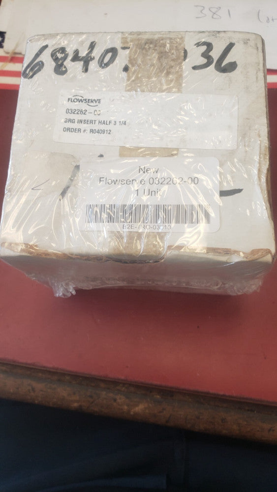NEW Flowserve 032262-00 Insert Bearing Assembly HALF 3 1/4"  ( B2-4D)