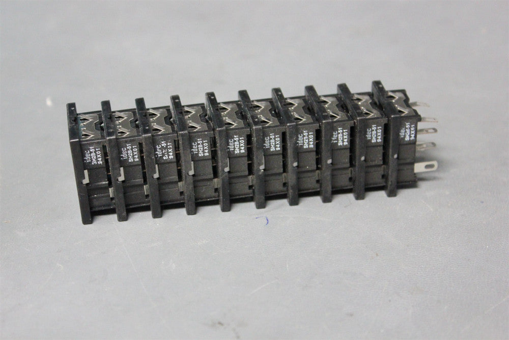 10  IDEC BLADE RELAY SOCKET BASES SH2B-51 