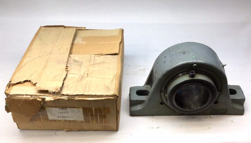 Rexnord ZA2315 Used Pillow Block Roller Bearing 3-15/16" Bore Cast Iron