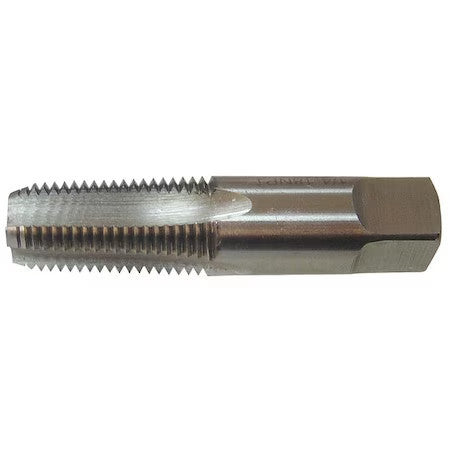 Westward 5Twu9 Pipe Tap, 1/4"-18, Semi-Bottoming, 4 Flutes, Nptf