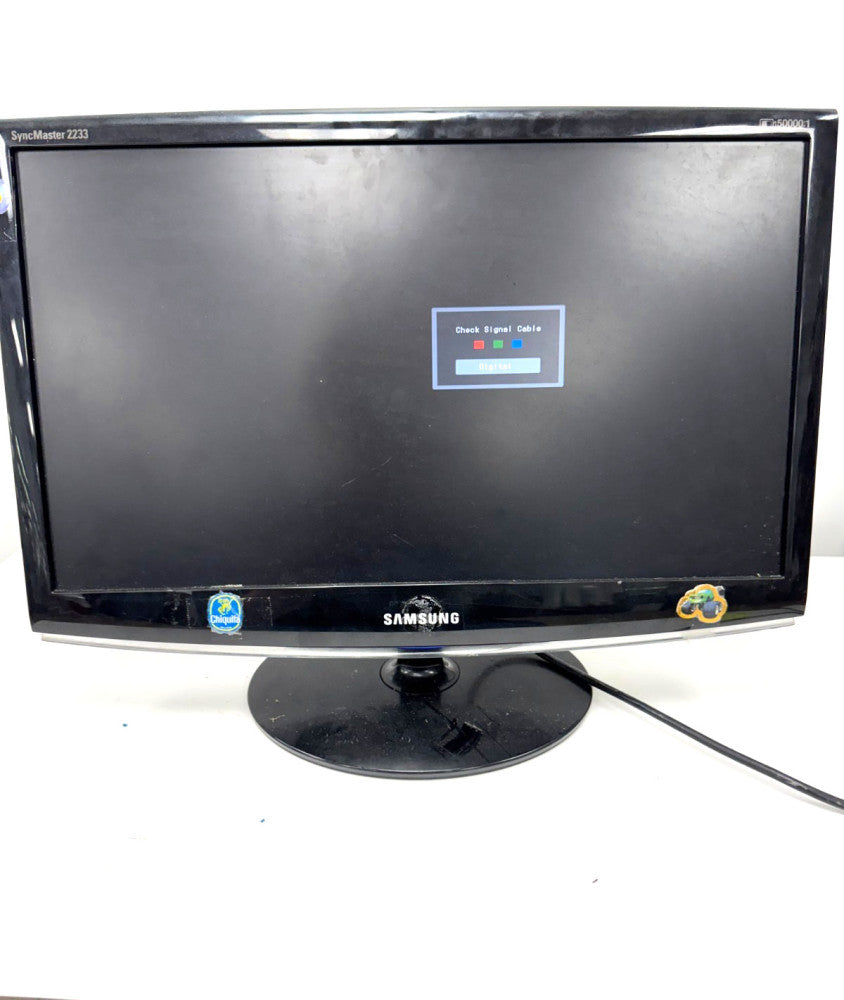 SAMSUNG SYNCMASTER 2233SW MODEL 22" MONITOR
