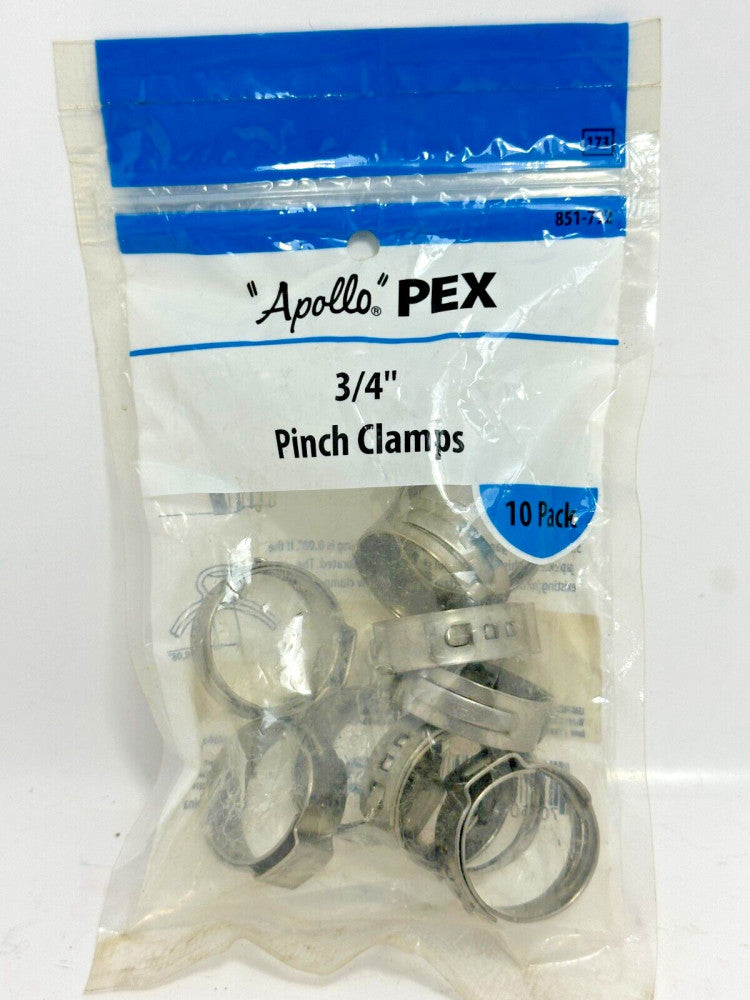 10-Pack Apollo PEX 3/4" Pinch Clamps 851-792