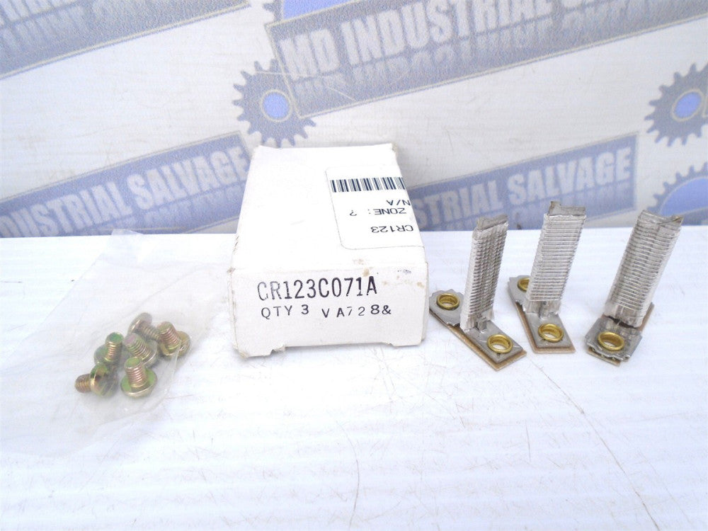 (3 Pcs) GE - Overload Heater Element - CR123C071A - CR123 C0.71A - (NEW in BOX)