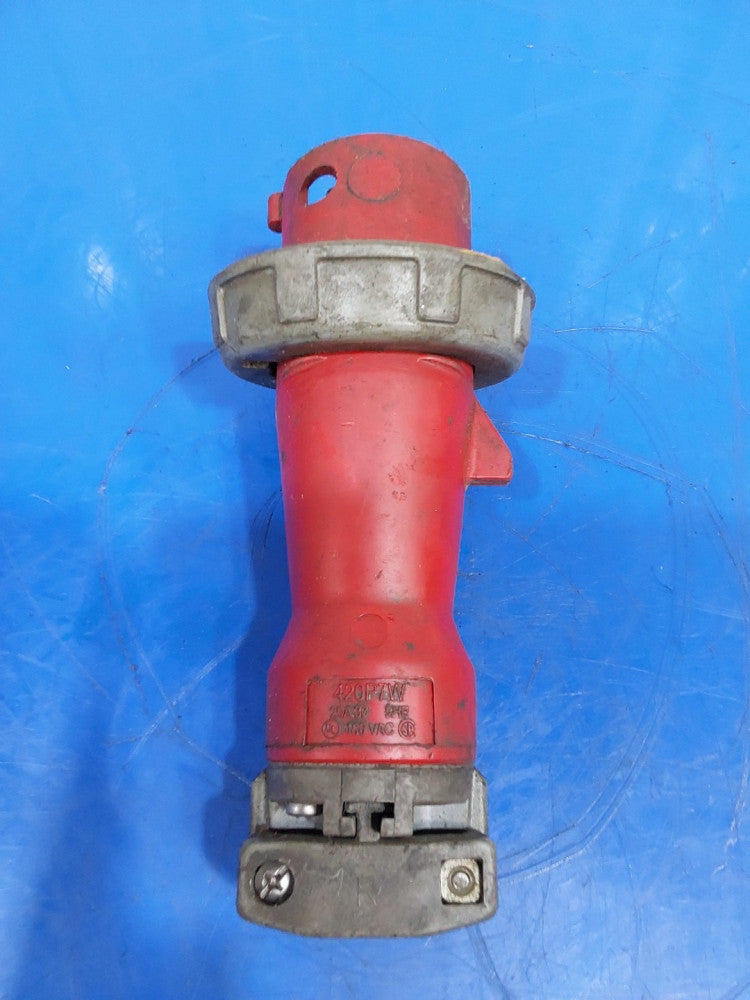 HUBBELL 420P7W 480VAC 20/30AMP 5HP