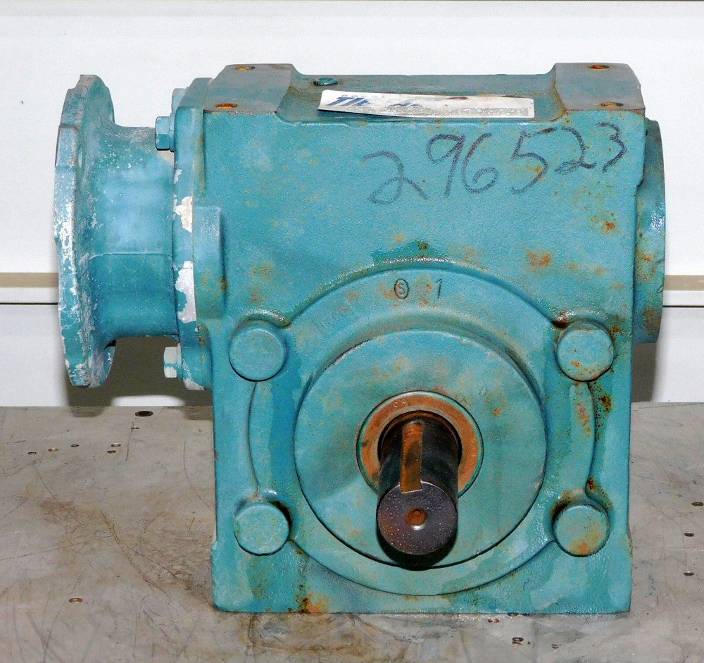 Dodge Tigear 35Q50R14 Right Angle Reducer Gear Box 50:1 1750RPM 1SF 2HP 140TC