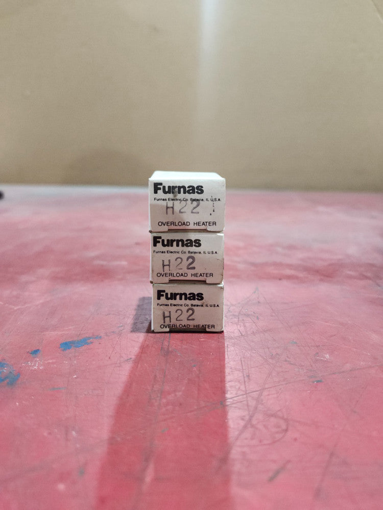 NEW IN BOX LOT OF 3 FURNAS OVERLOAD HEATER H-22