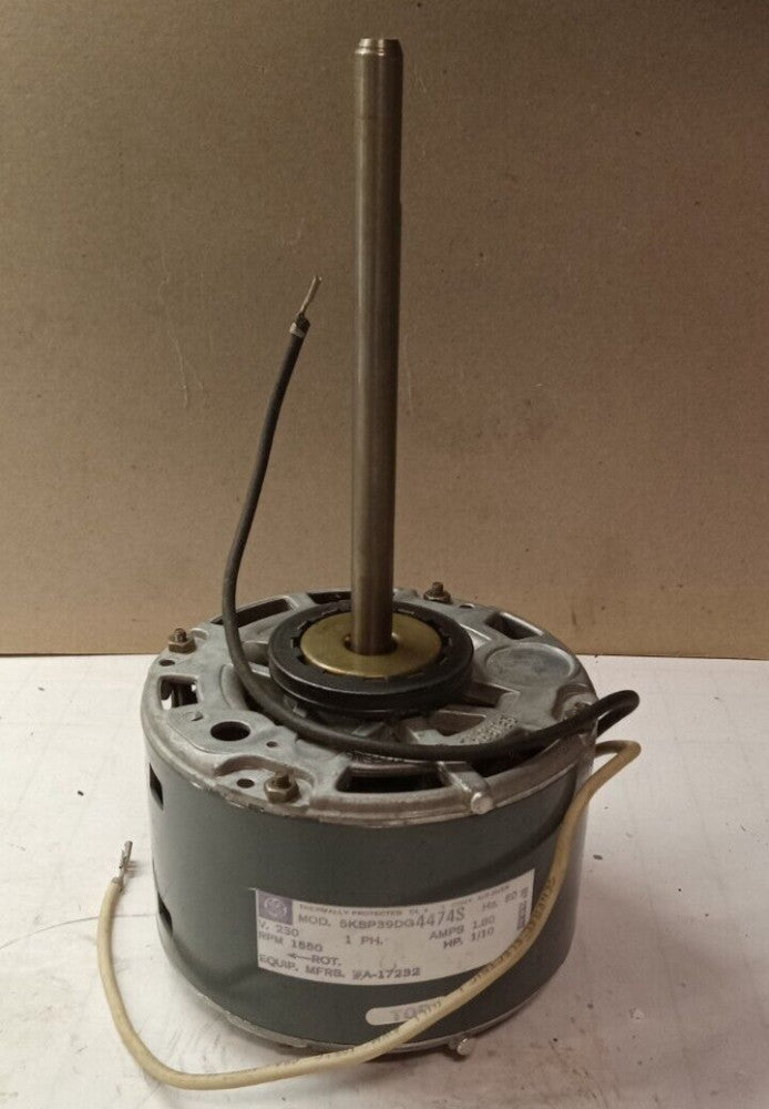 NEW GE 1/10 HP BLOWER MOTOR 230 VAC 1Ø 1550 RPM CCW  5KSP39DG4474S