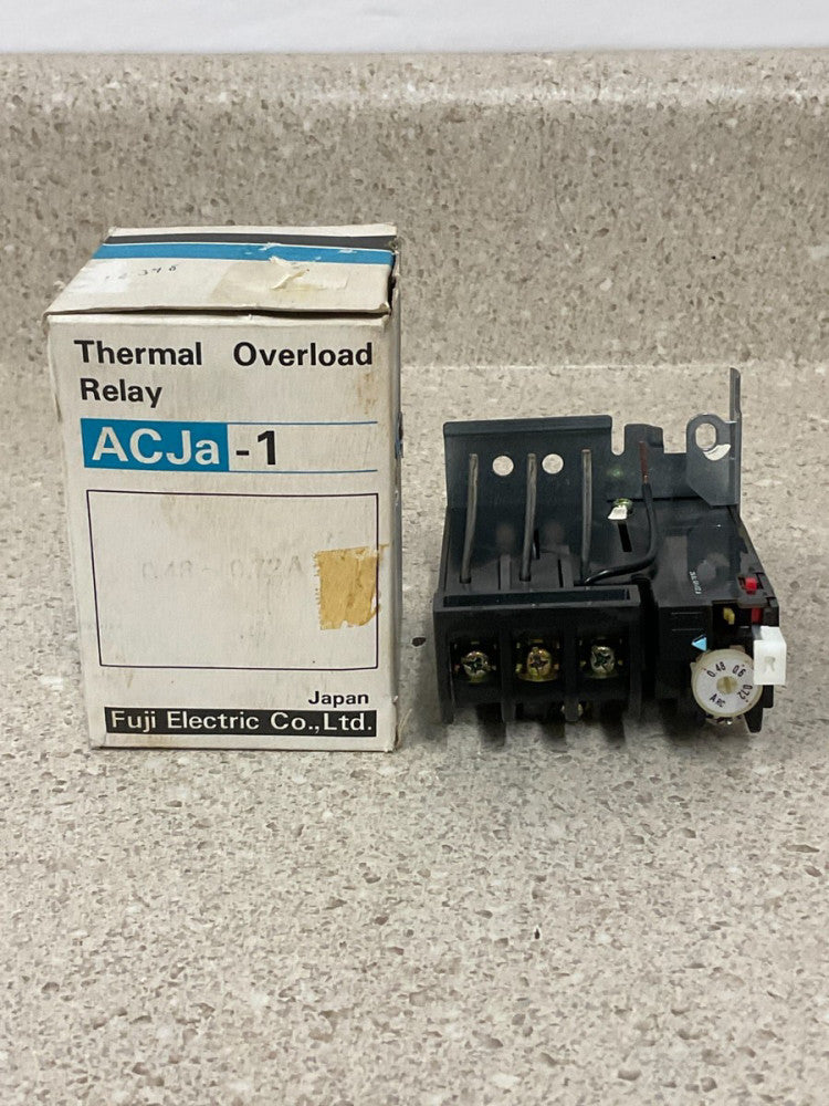 Fuji Electric ACJA-1 .48-.72A NEW