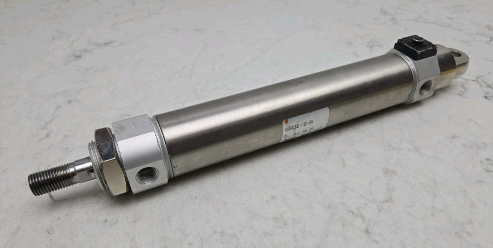 Smc CDBM2C40-152-HN Pneumatic Air Cylinder 40mm Bore 152mm Stroke 145 Psi Max