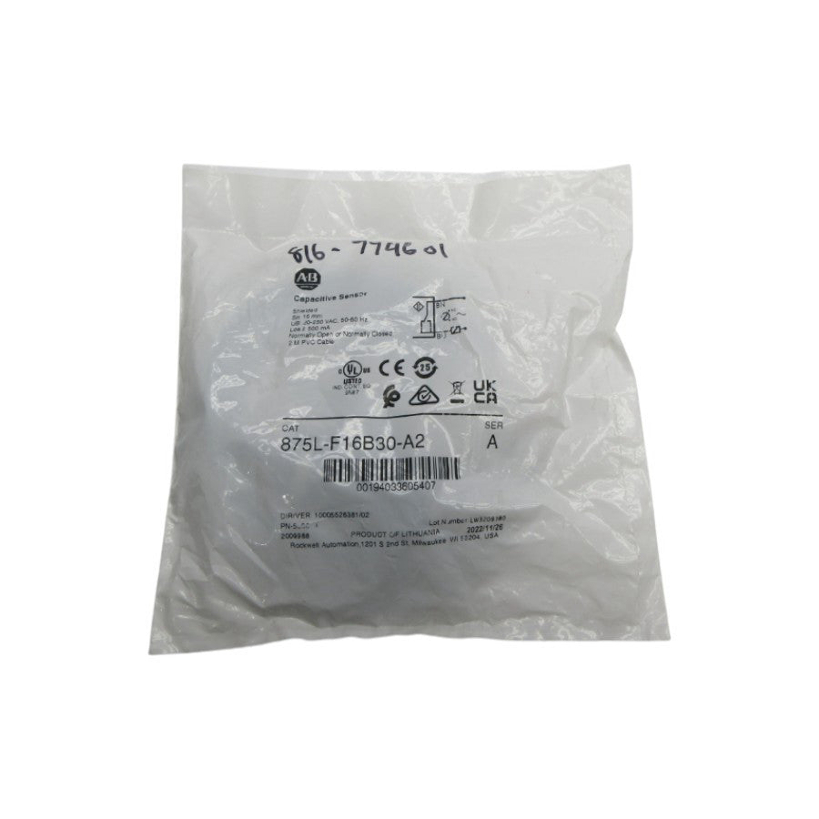 ALLEN BRADLEY 875L-F16B30-A2 SER. A 20-250VAC NSMP