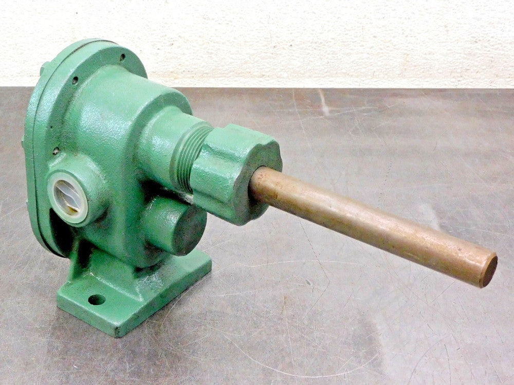 NK  Hydraulic Pump Shaft  3/4" NPT  Green