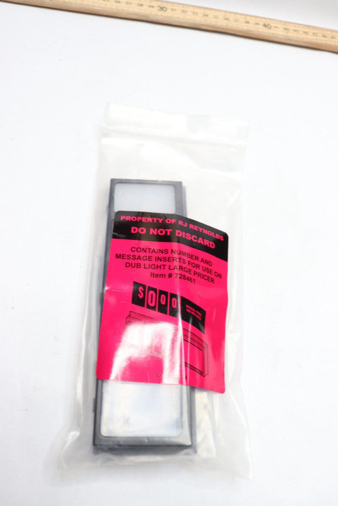 Message Insert Dub Light Large Pricer 7452-02 