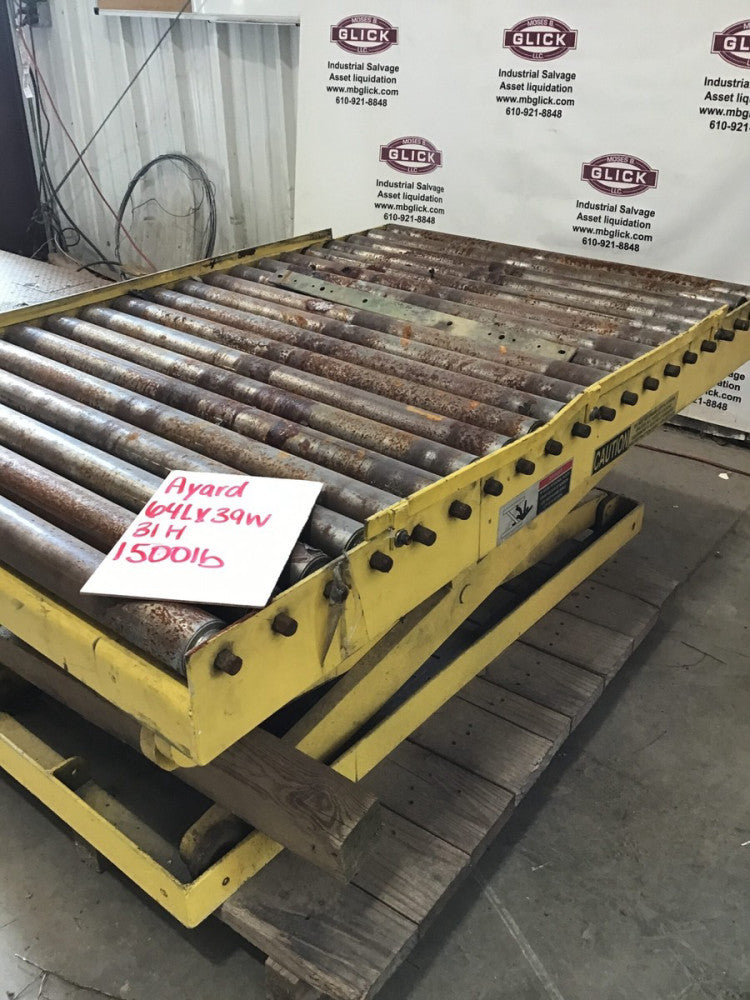 Lift Table 64x40 roller table IC/14455-12