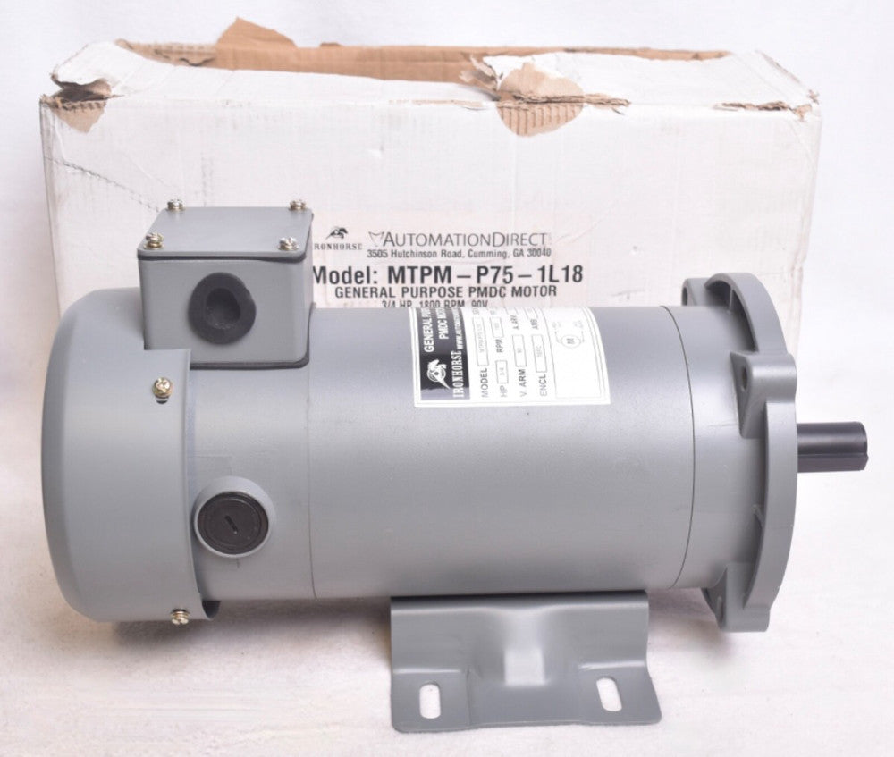 IronHorse MTPM DC General Purpose Permanent Magnet Motor MTPM-P75-1L18